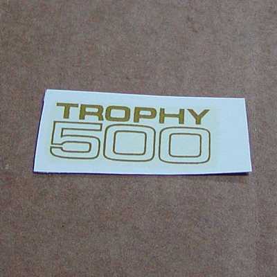 Trophy 500 Decal